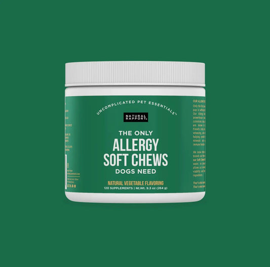 The Only Allergy Soft Chew Dogs Need