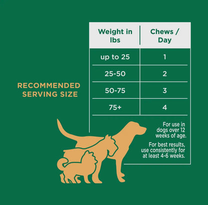The Only Allergy Soft Chew Dogs Need