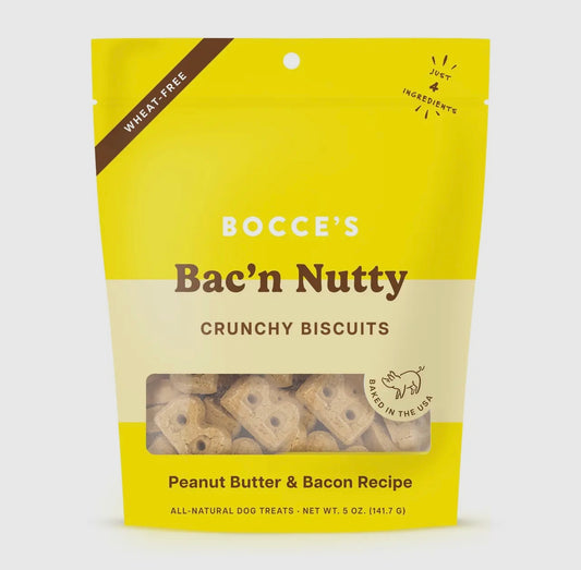 Bocce's Bakery Bac'n Nutty Biscuit Bags