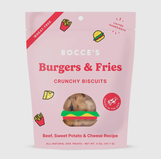 Bocce's Bakery Burgers & Fries Biscuit Bags